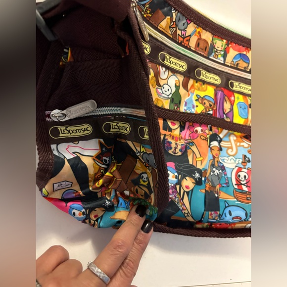 Tokidoki crossbody bag beach print - Picture 3 of 5